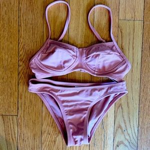Xhiliration Mauve Bikini | XS